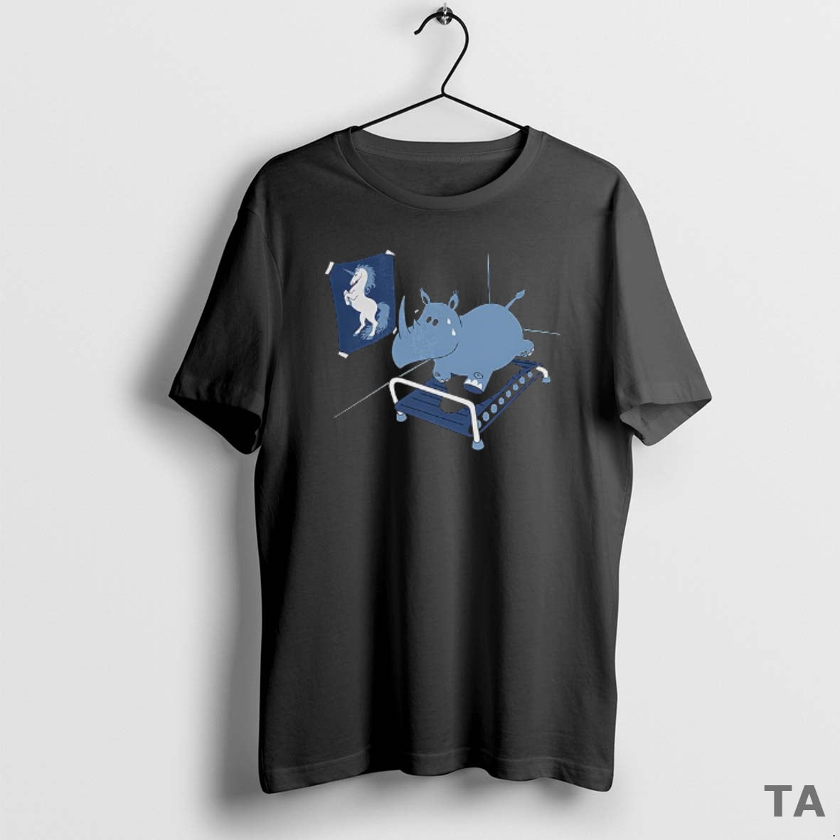 Top Rhino Joey Rooney T Shirt Sweater