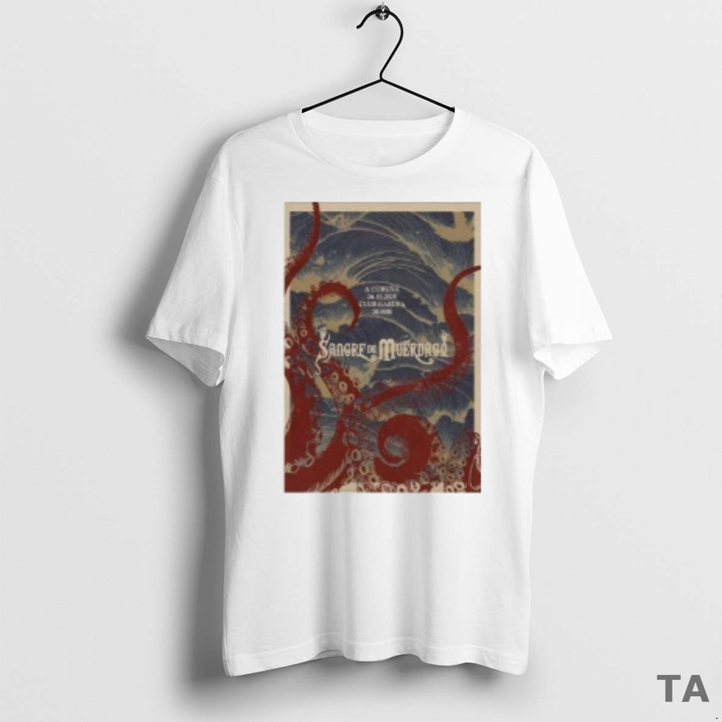 Top Sangre De Muerdago A Coruna Spain Oct 26 2025 T Shirt Sweater
