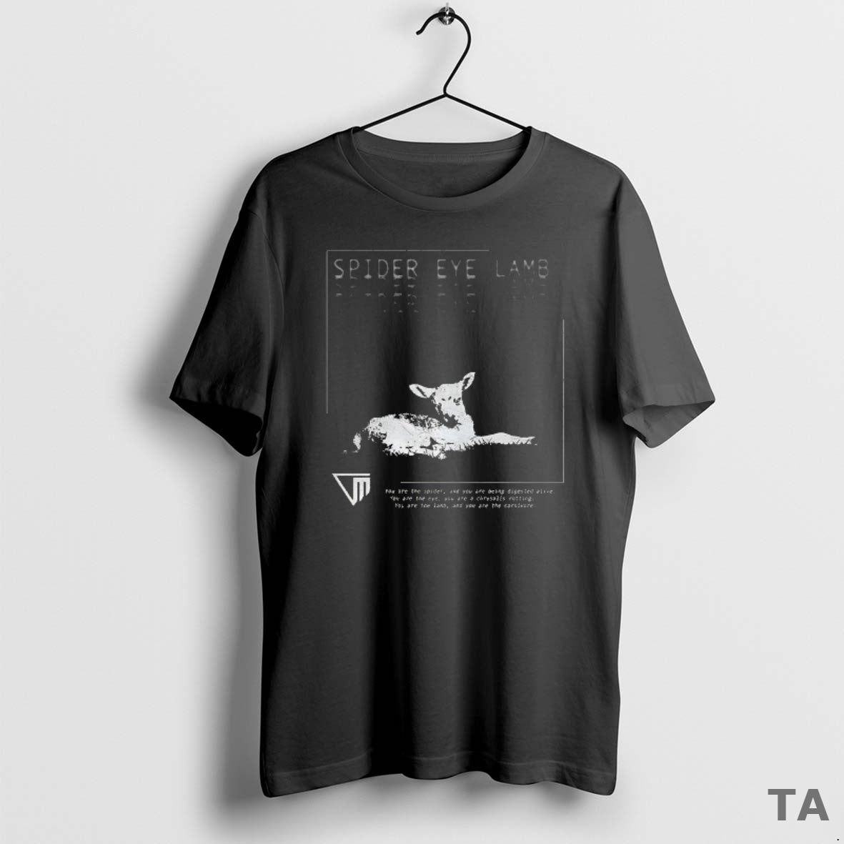 Top Spider Eye Lamb T Shirt Sweater