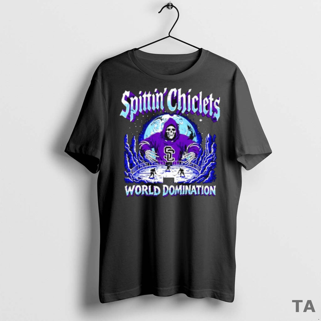 Top Spittin Chiclets World Domination T Shirt Sweater