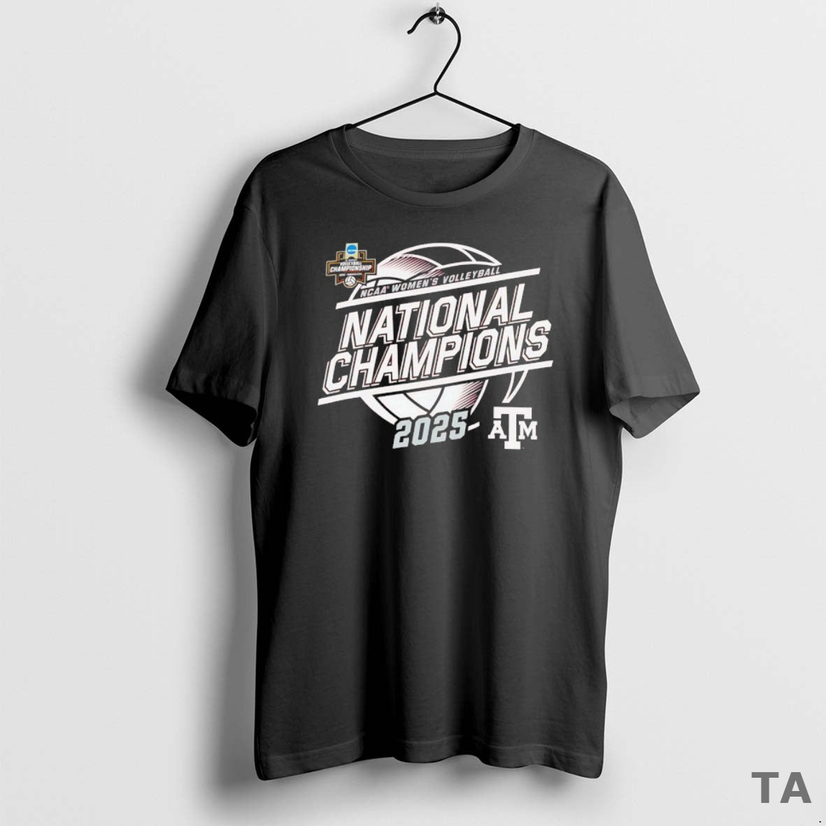 Top Texas A And M Aggies 2025 Ncaa Womens Volleyball National Champions Logo