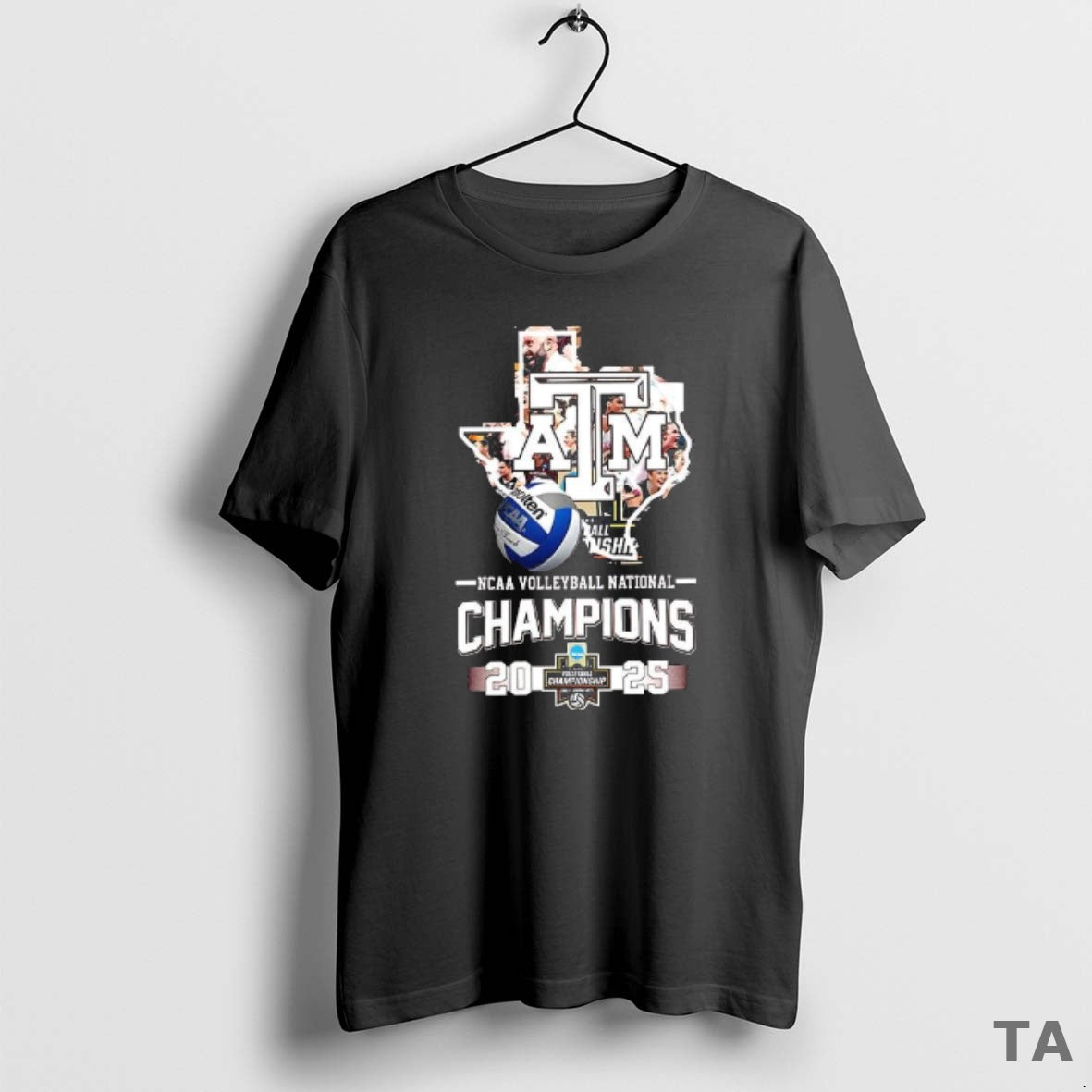 Top Texas Am Aggies Ncaa Volleyball National Champions 2025 T Shirt Sweater