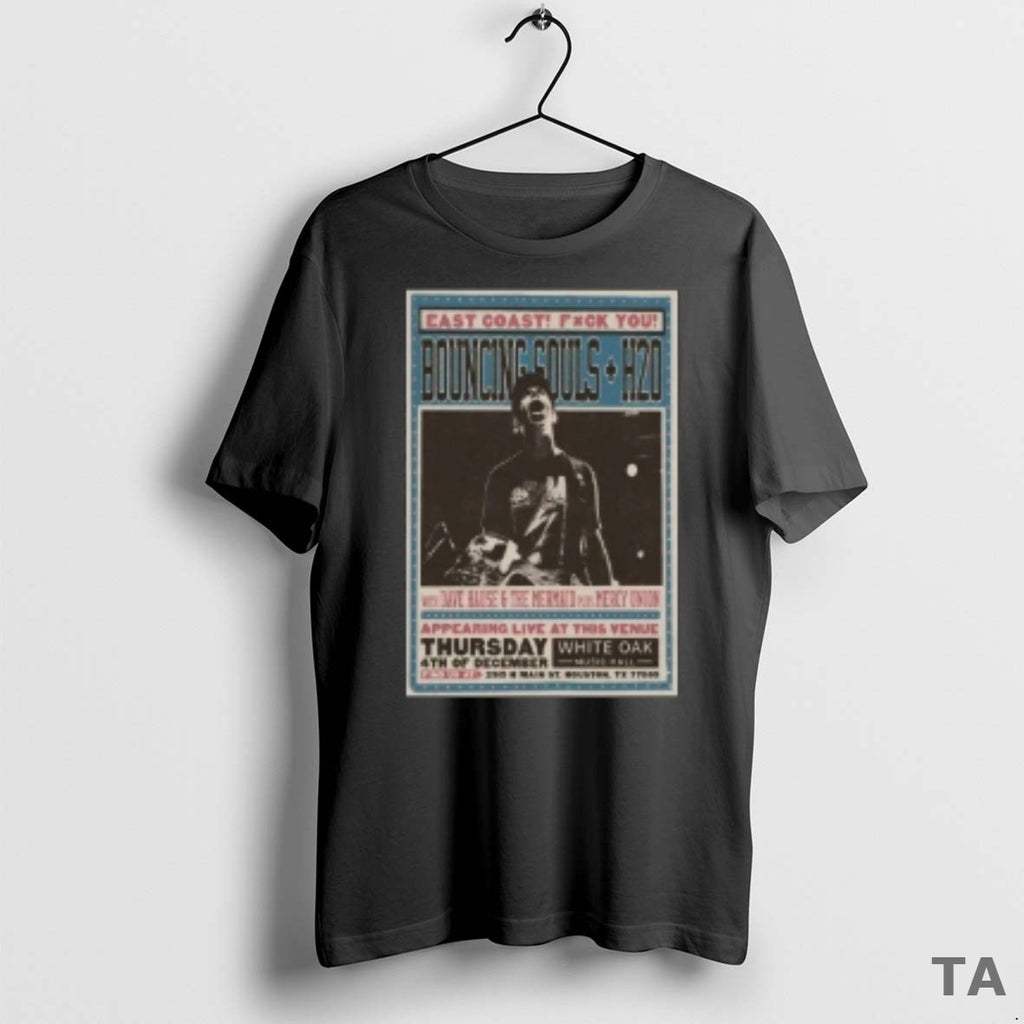 Top The Bouncing Souls White Oak Music Hall On Dec 4 2025 T Shirt Sweater
