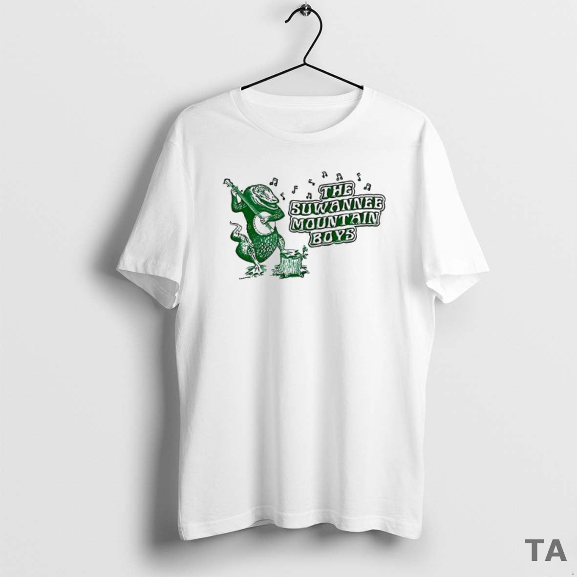 Top The Suwannee Mountain Boys Gator Banjo T Shirt Sweater
