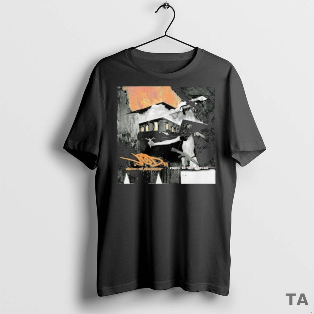 Top Vision Of Disorder Razed To The Ground T Shirt Sweater