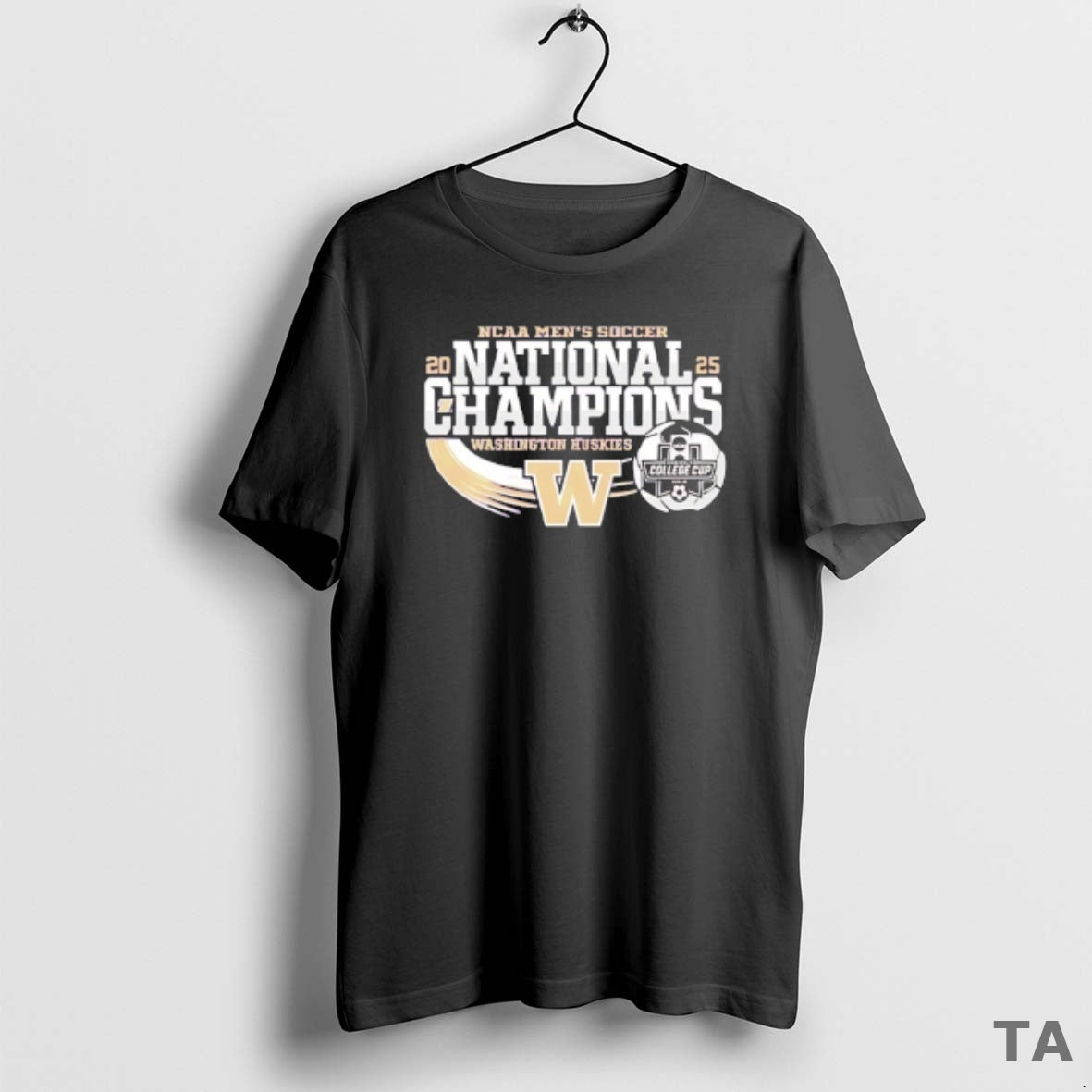 Top Washington Huskies National Champs 2025 Ncaa Mens Soccer T Shirt Sweater