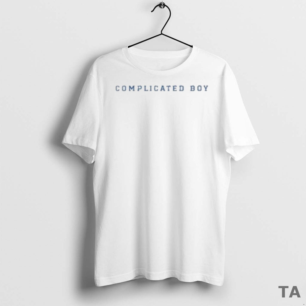 Top Wethree Complicated Boy 2025 T Shirt Sweater