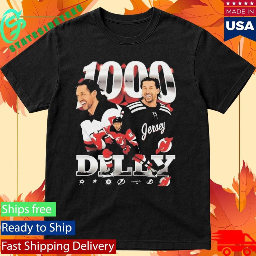 Travis Zajac 1000 Delly Games Shirt Unisex , , , Long Sleeve Tee