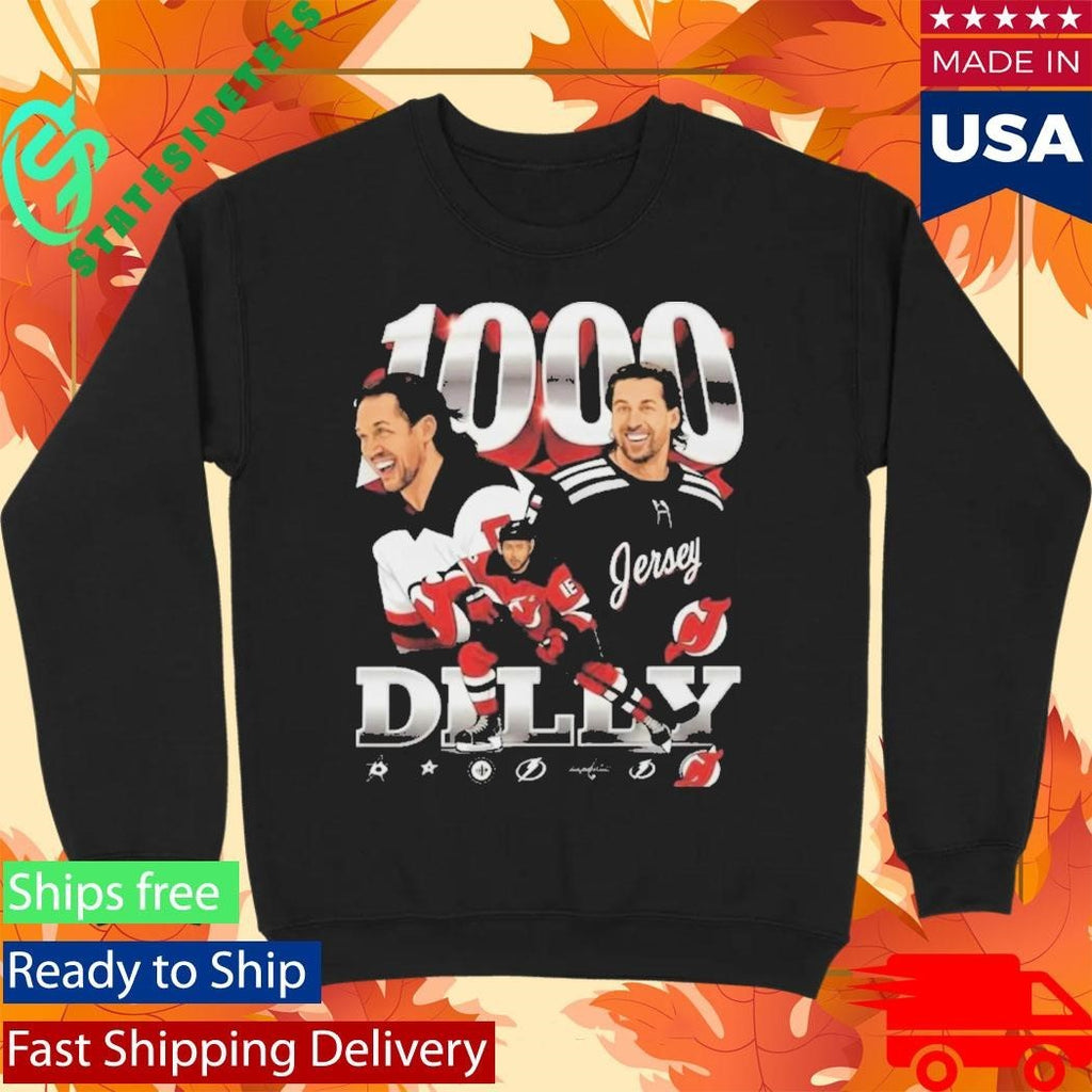 Travis Zajac 1000 Delly Games Shirt Unisex , , , Long Sleeve Tee