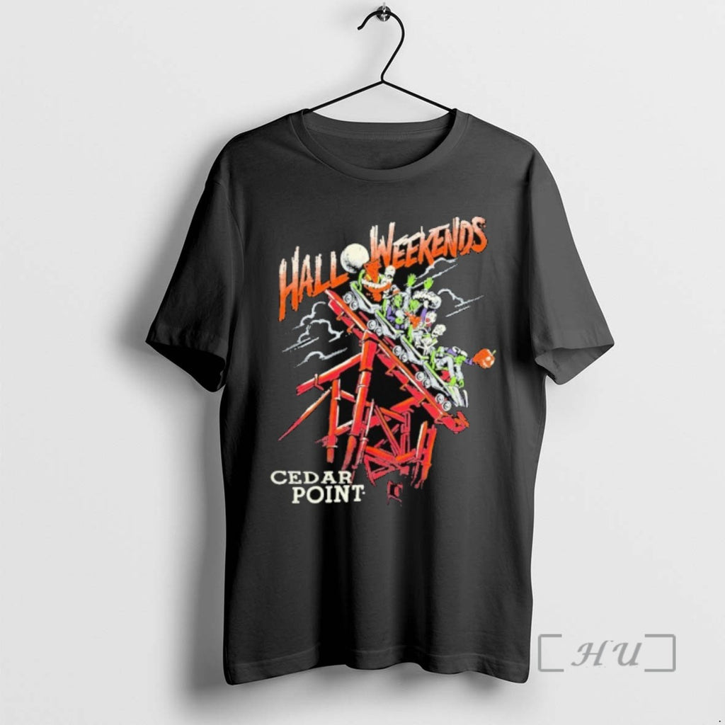 Trending Cedar Point Sirens Halloweekends Coaster Tee Shirt Sweater