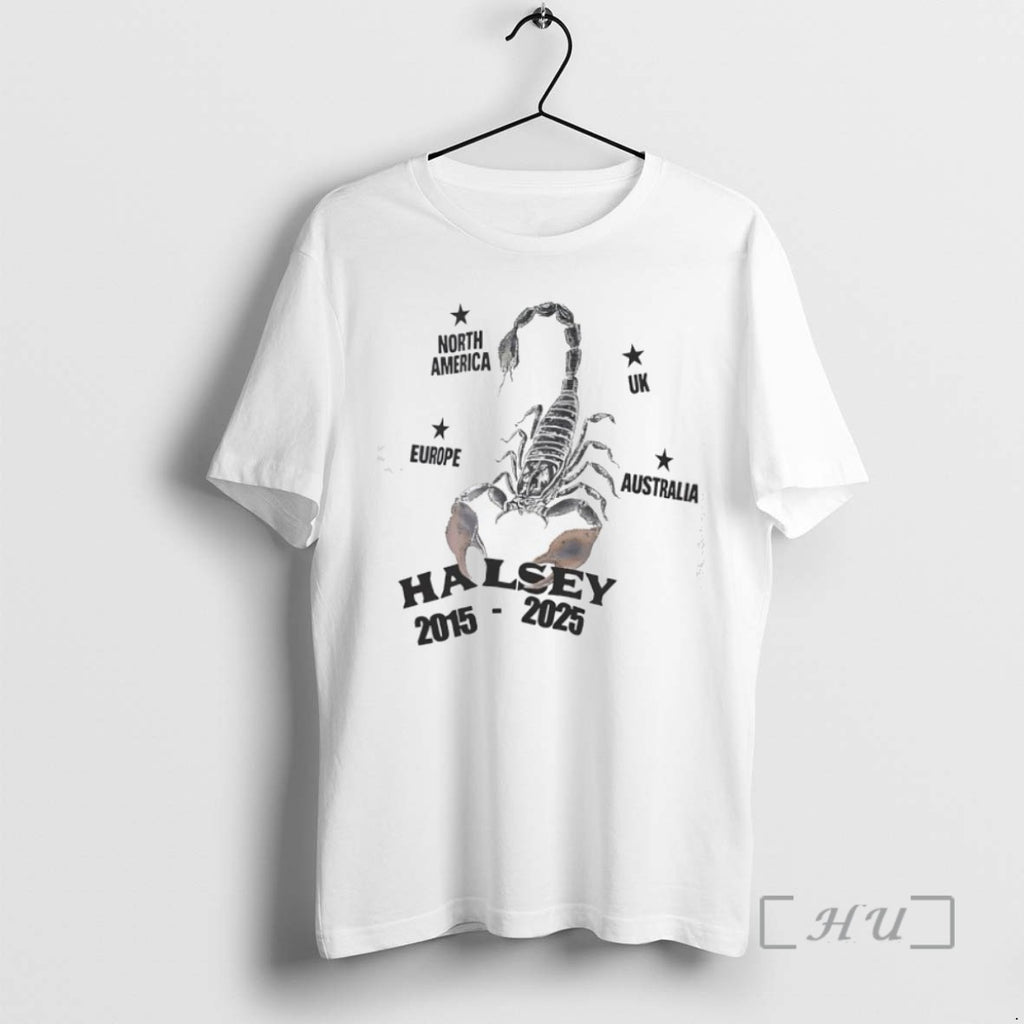 Trending Halsey Scorpion North America Europe Uk Australia 2015 2025 Tee Shirt Sweater