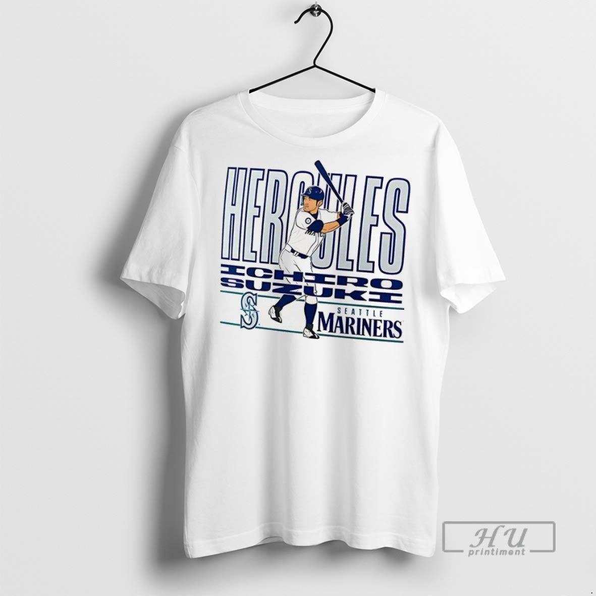 Trending Ichiro Suzuki Seattle Mariners Baseball Cooperstown Player Graphic T Shirt Unisex , , , Long Sleeve Tee