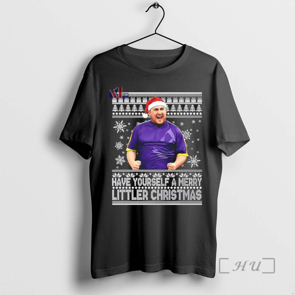 Trending Luke Littler Have Yourself A Merry Littler Christmas Tee Shirt Sweater