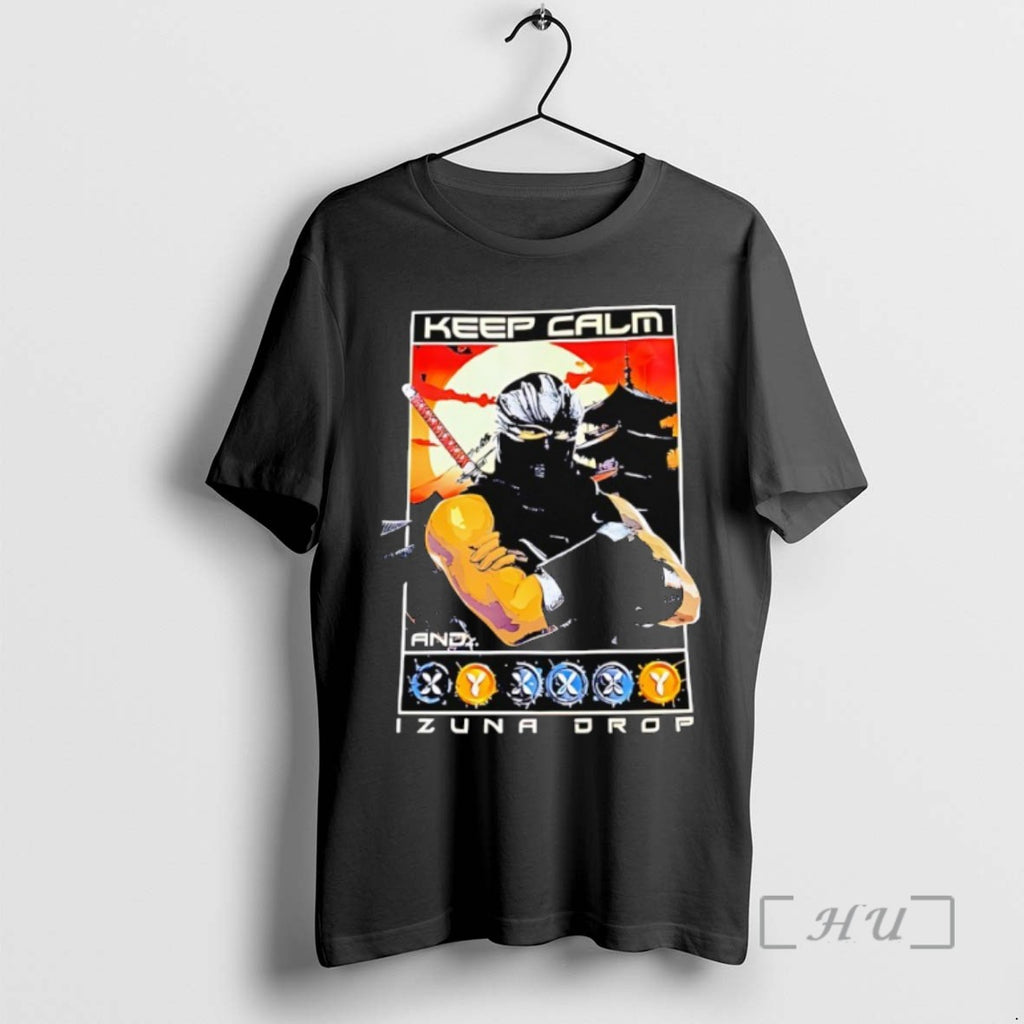 Trending Ninja Gaiden Keep Calm And Izuna Drop Tee Shirt Sweater