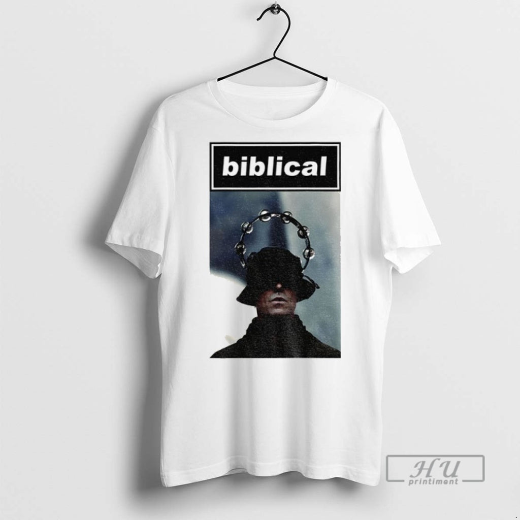 Trending Officials Liam Gallagher Tambourine Oasis Concert Biblical Gift For Music Lovers T Shirt