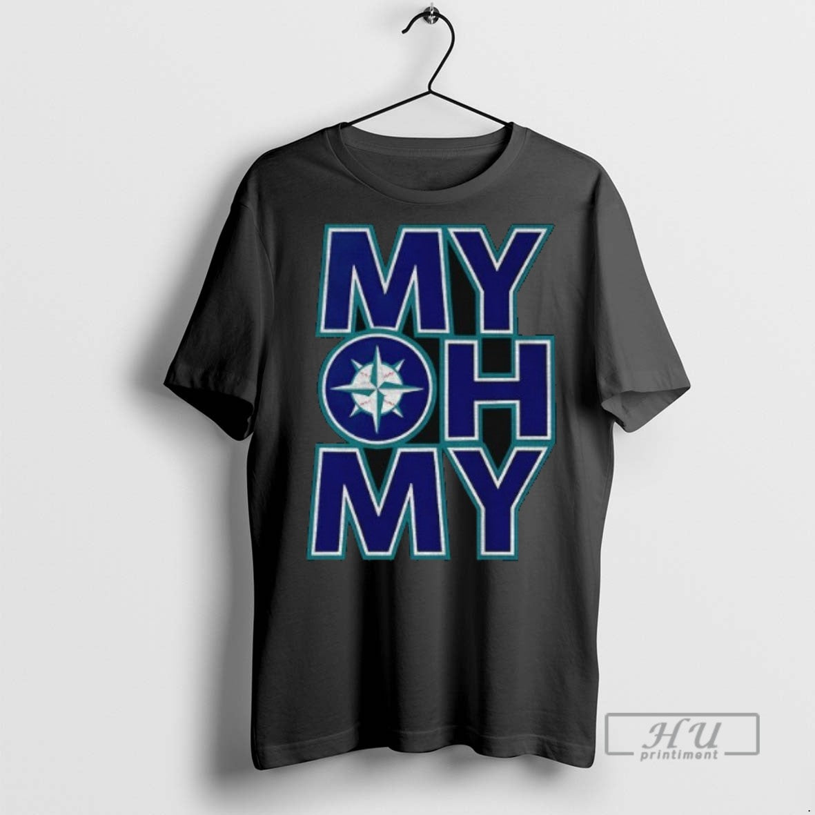 Trending Officials My Oh My Dave Niehaus Seattle Mariners Mlb Baseball 2025 T Shirt