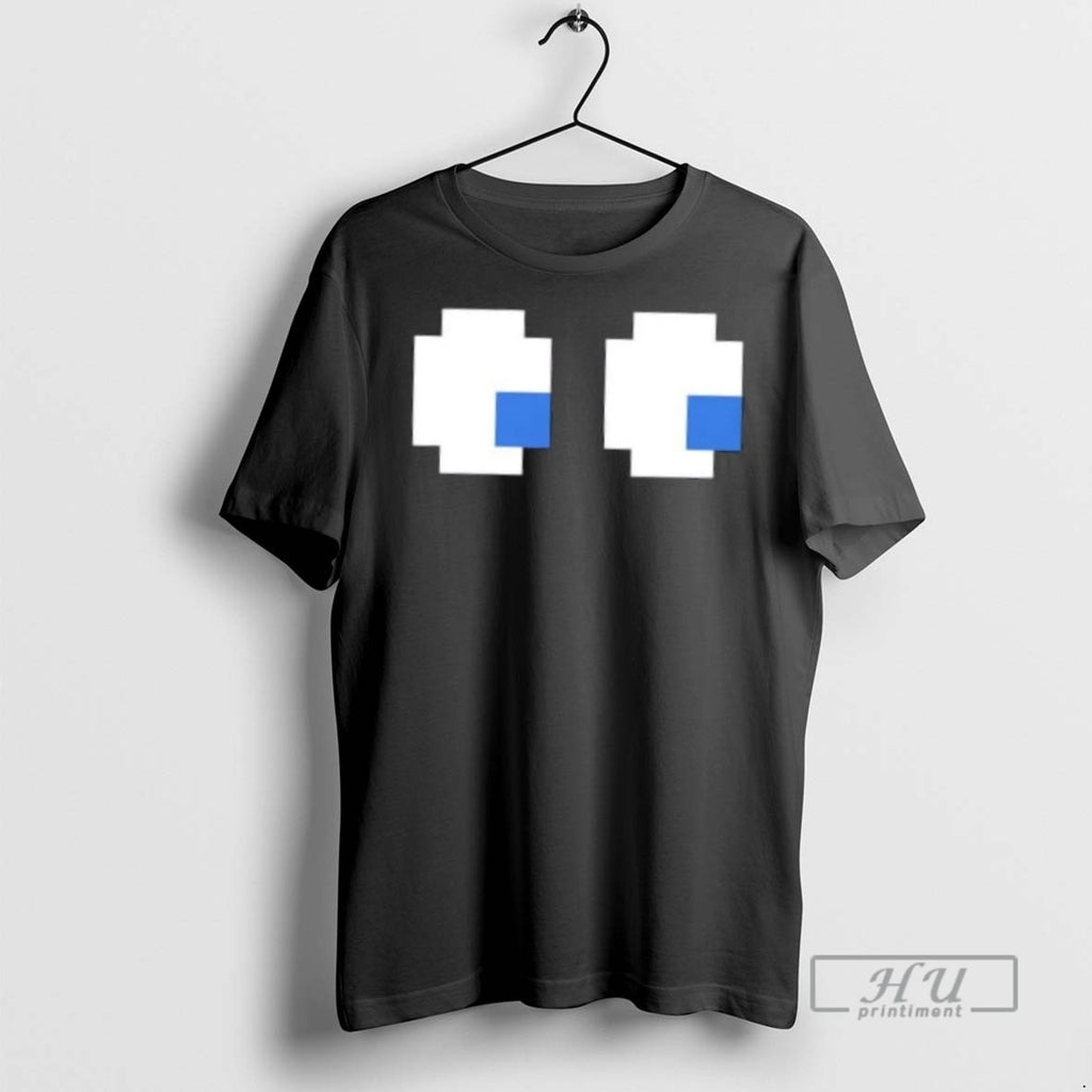 Trending Officials Pacman Ghost Eyes T Shirt Sweatshirt Hoodies