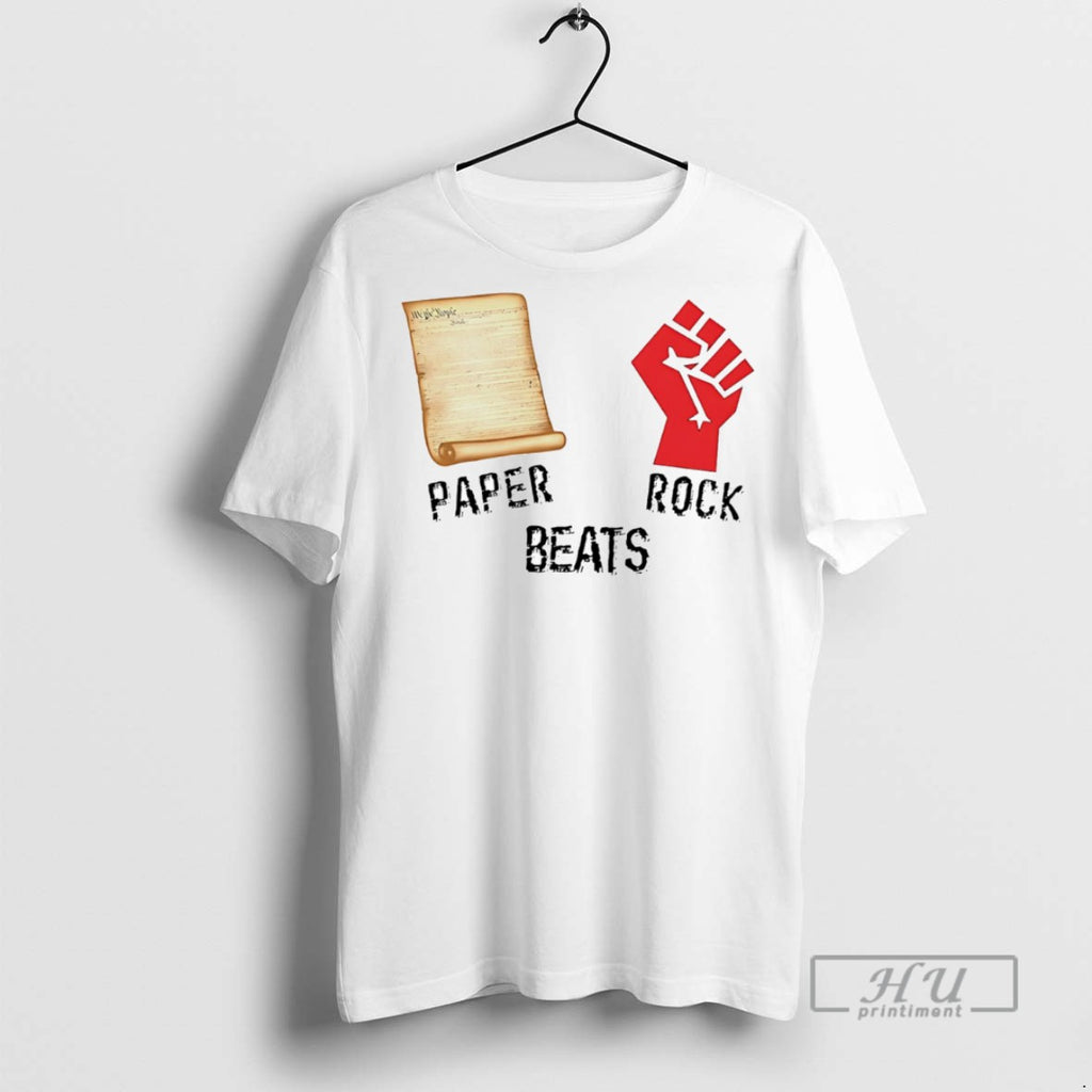 Trending Officials Paper Beats Rock T Shirt Sweatshirt Hoodies