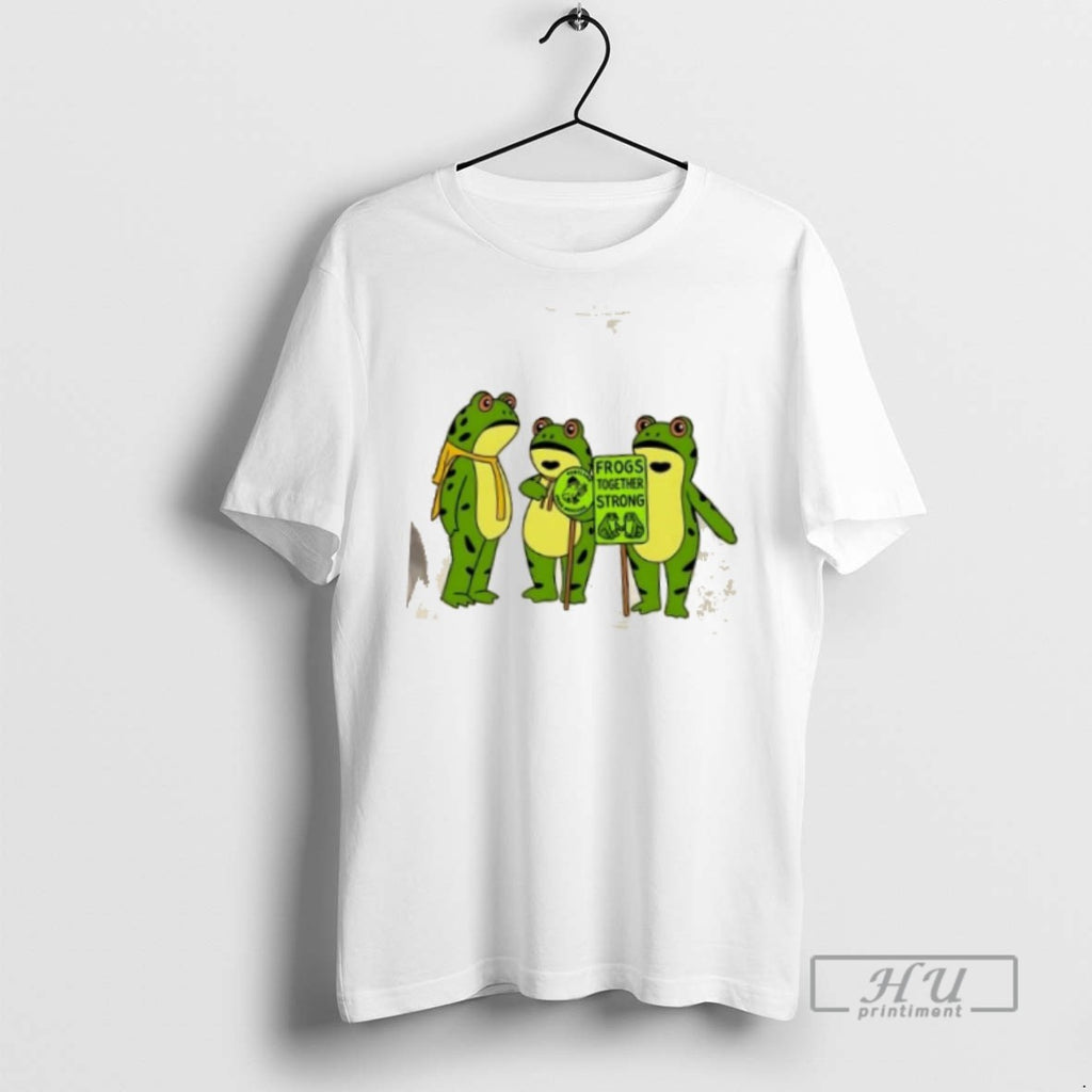 Trending Officials Portland Frog Brigade Oregon Frogs Together Strong Protest Ice T Shirt Sweatshirt Hoodies