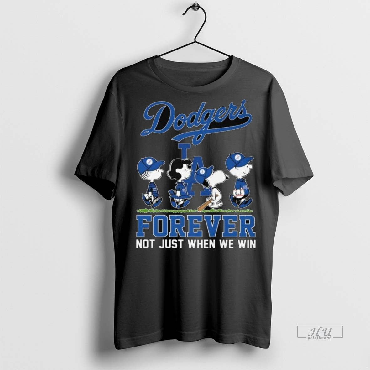 Trending Officials The Peanuts Walking X Los Angeles Dodgers Forever Not Just When We Win Unisex , , , Long Sleeve Tee