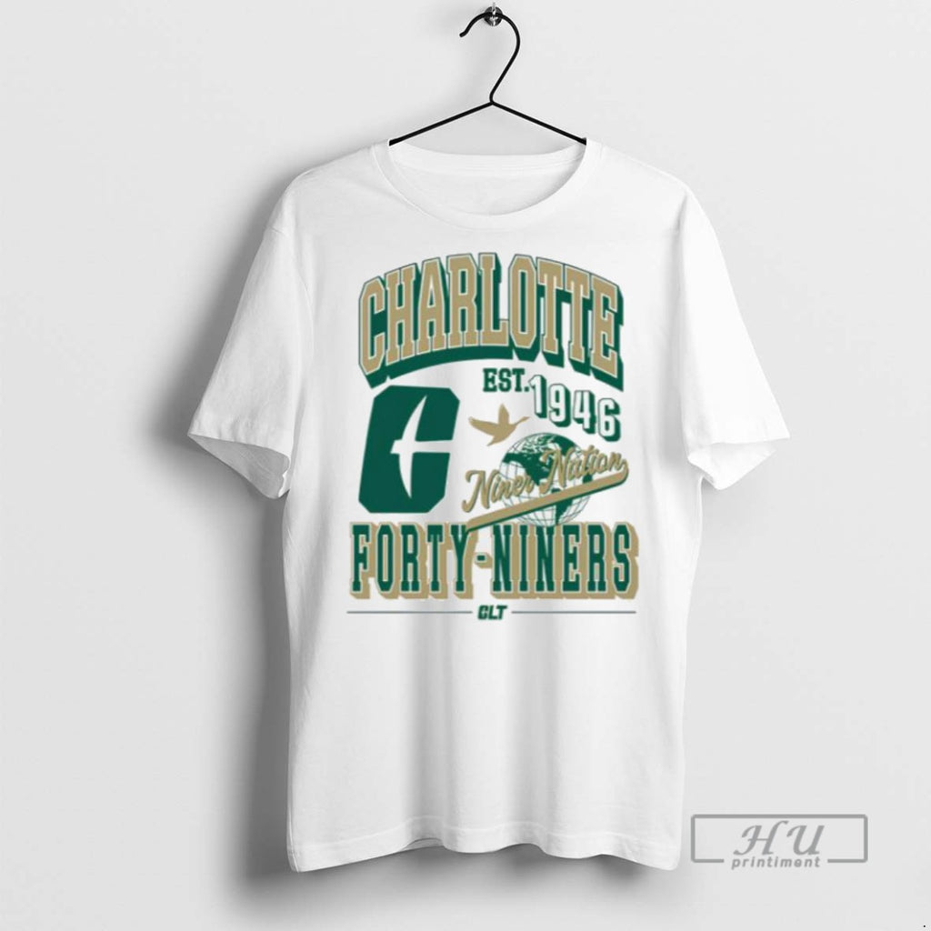 Trending Officials Unc Charlotte Throwback Tee Men T Shirt Sweatshirt Hoodies
