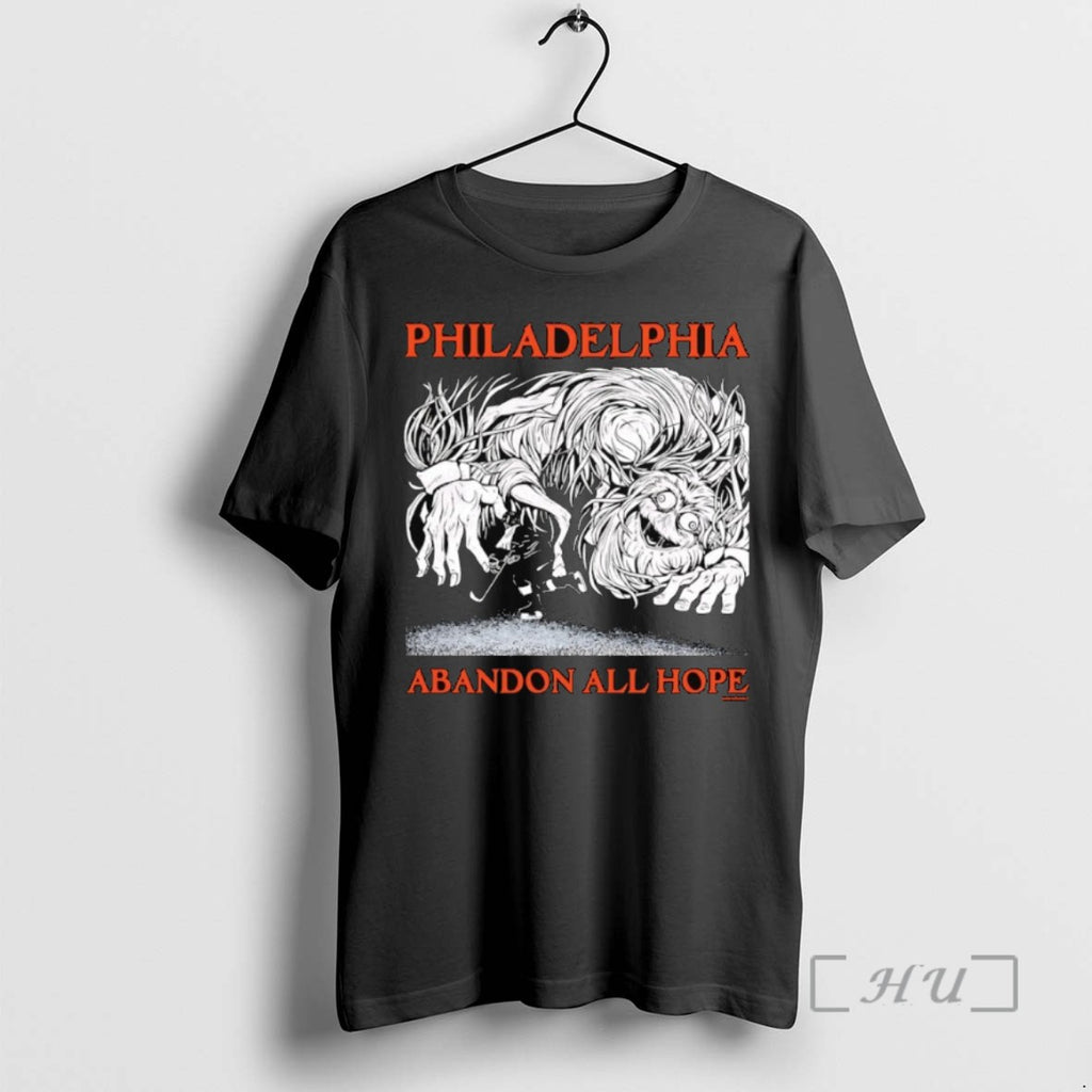 Trending Philadelphia Flyers Abandon All Hope Mascot Tee Shirt Sweater