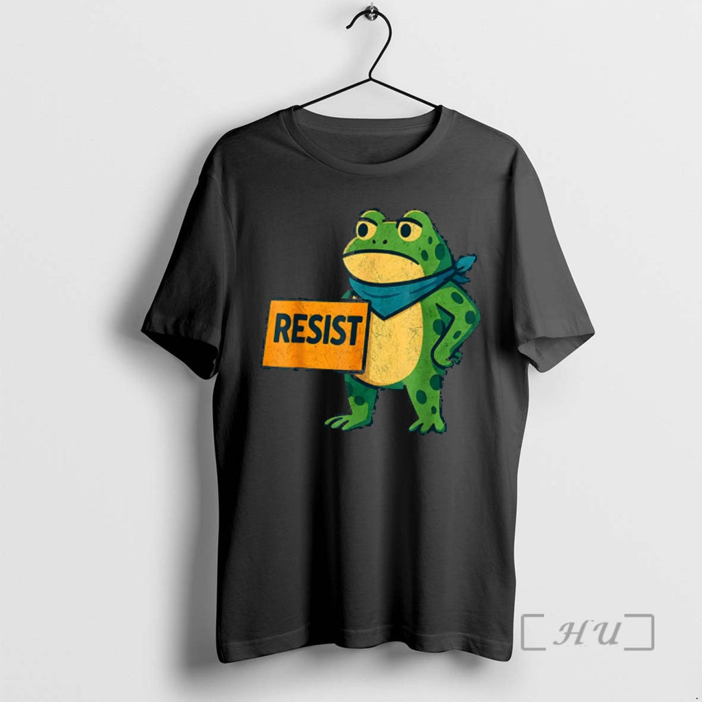 Trending Portland Frog Funny Portland Frog Protest Tee Shirt Sweater