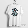 Trending Seattle Kraken Custom Name And Number 2 Sided T Shirt Unisex , , , Long Sleeve Tee