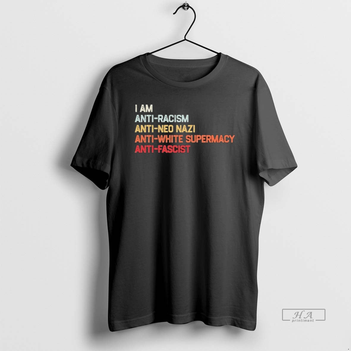 Trendy I Am Antifa Retro