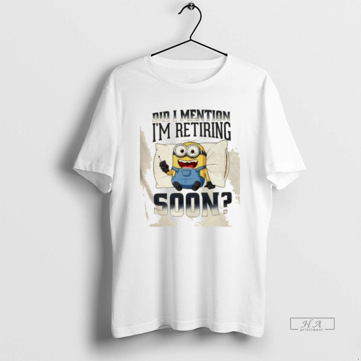 Trendy Minions Did I Mention Im Retiring Soon Unisex , , , Long Sleeve Tee
