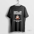 Trendy Sorry I Am Cranky Im Going Through My Terrible Seventies Right Now Funny Old Unisex , , , Long Sleeve Tee