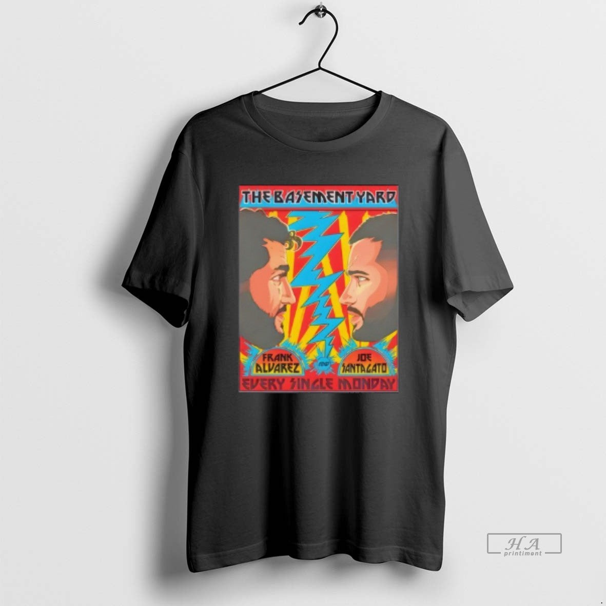 Trendy The Basement Yard Frank Alvarez Vs Joe Santagato Every Single Monday Unisex , , , Long Sleeve Tee