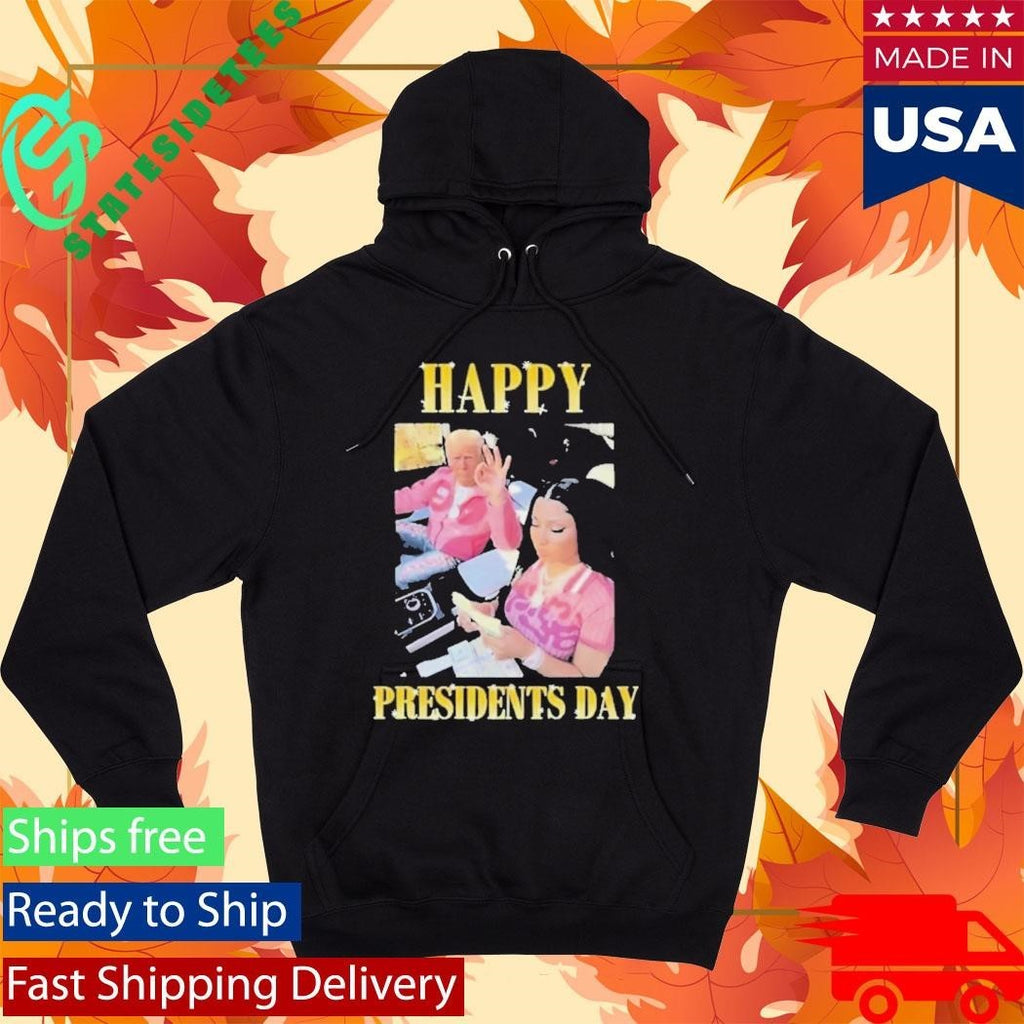 Trump Nicky Happy Presidents Day Shirt Unisex , , , Long Sleeve Tee