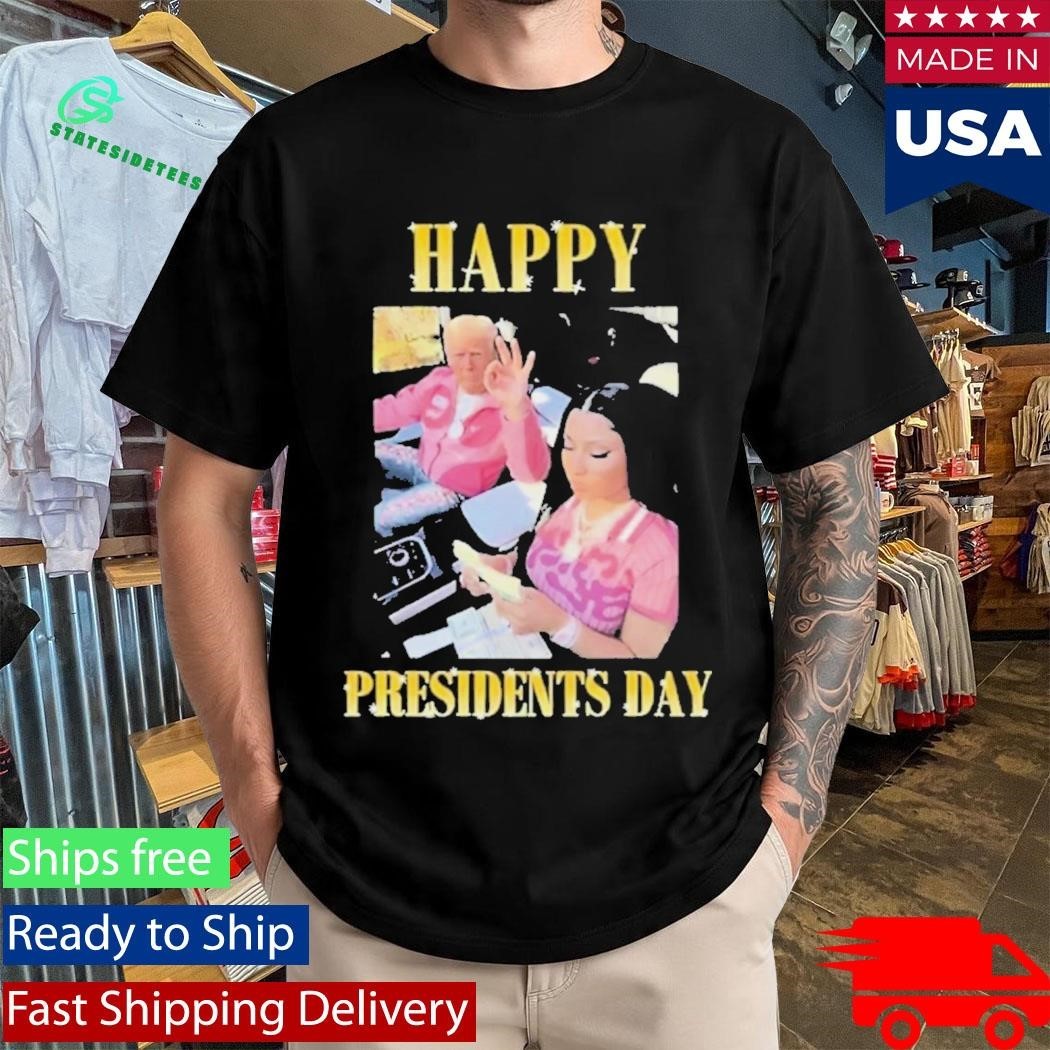 Trump Nicky Happy Presidents Day Shirt Unisex , , , Long Sleeve Tee