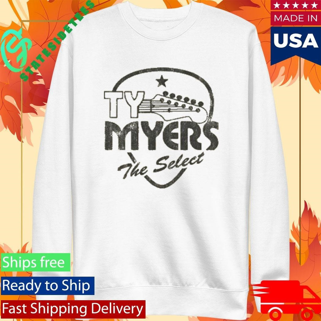 Ty Myers Guitar Pick Shirt Unisex , , , Long Sleeve Tee