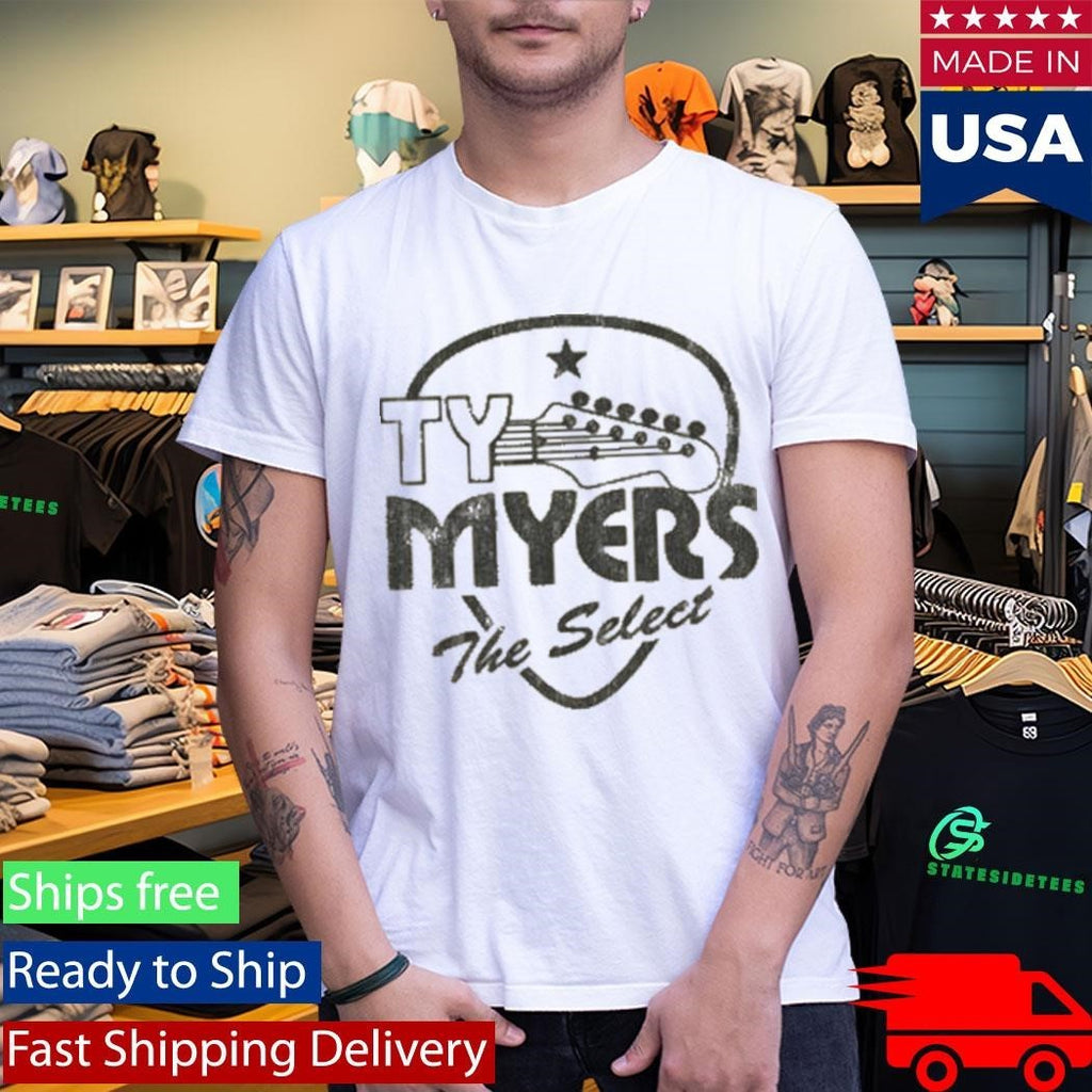 Ty Myers Guitar Pick Shirt Unisex , , , Long Sleeve Tee