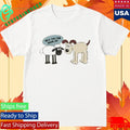 Wallace And Gromit Gromit Meets Shaun Shirt Unisex , , , Long Sleeve Tee