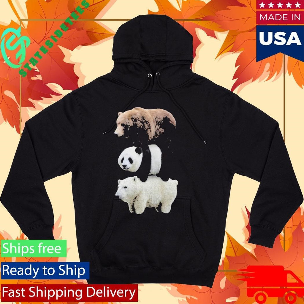We Bears Realistic Shirt Stacked Bares Shirt Unisex , , , Long Sleeve Tee