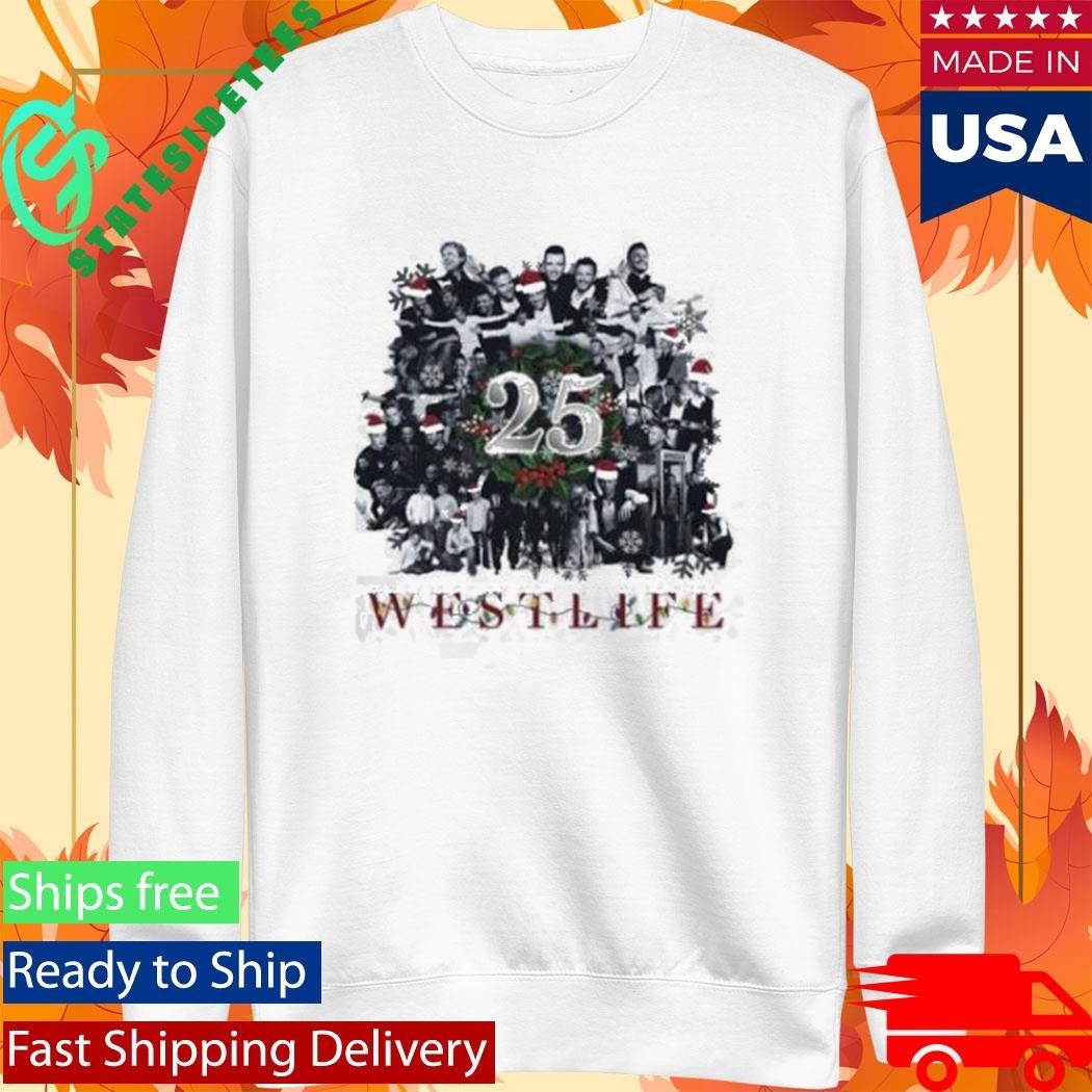 Westlife The Ultimate Collection Christmas Pj Shirt Unisex , , , Long Sleeve Tee