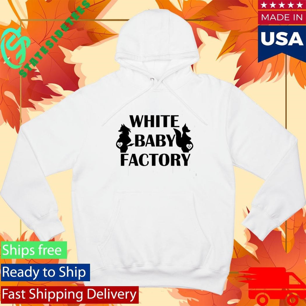 White Baby Factory Shirt Unisex , , , Long Sleeve Tee