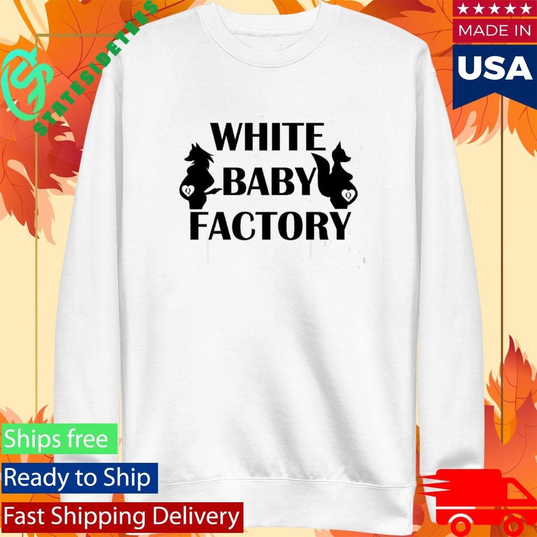 White Baby Factory Shirt Unisex , , , Long Sleeve Tee
