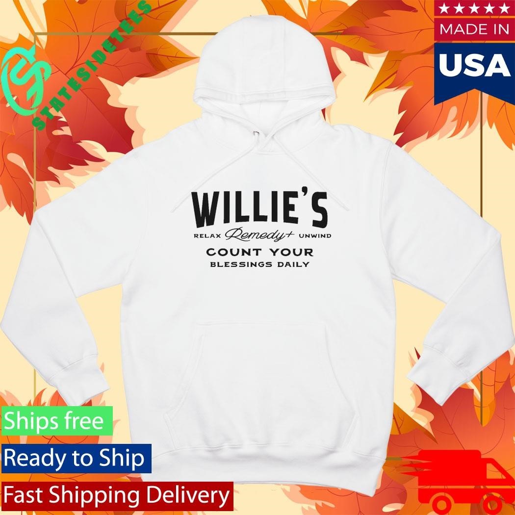 Willie’s Remedy Count Your Blessings Shirt Unisex , , , Long Sleeve Tee