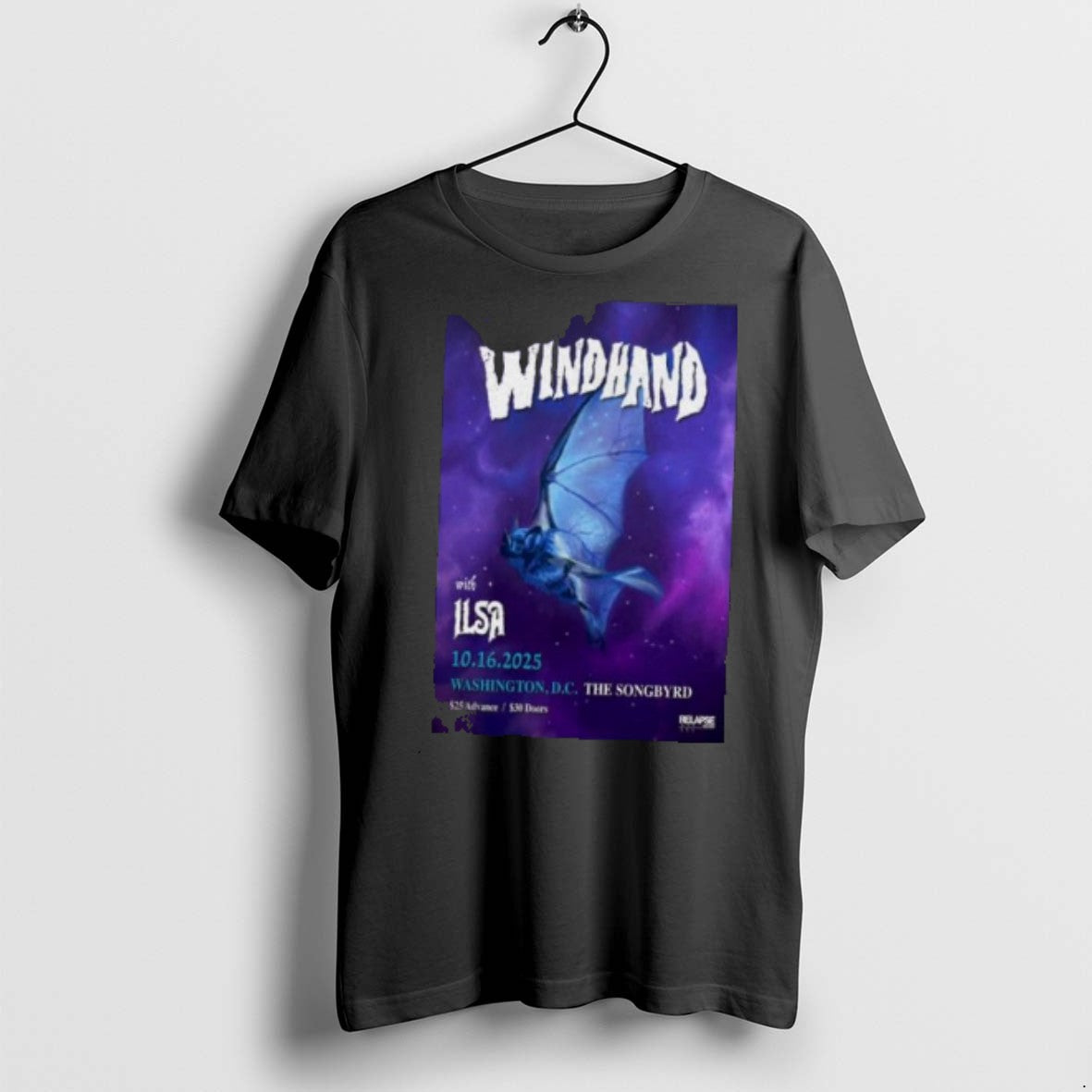 Windhand The Songbyrd Washington Dc Oct 16 2025 T Shirts