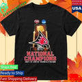 Wisconsin River Falls Falcons Stagg Bowl 2025 NCAA Division III Champion At Tom Benson Hall Of Fame Stadium Shirt