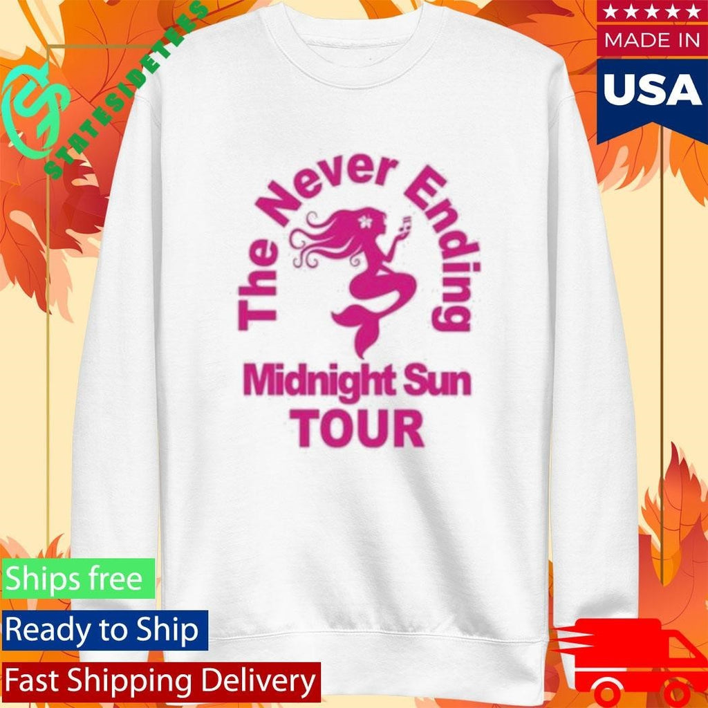 Zara Larsson Midnight Sun Never Ending Tour Shirt Unisex , , , Long Sleeve Tee