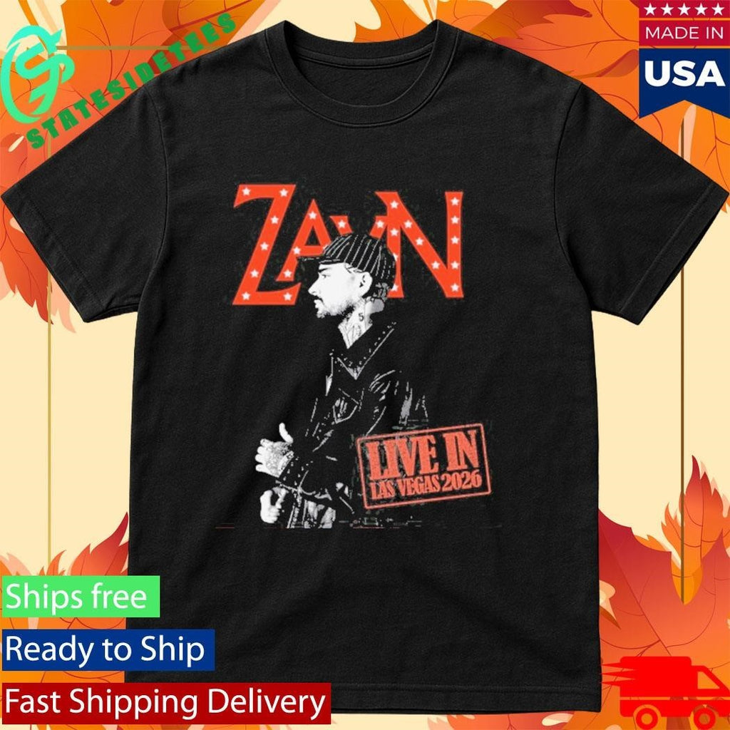 Zayn Vegas Red Logo Shirt Unisex , , , Long Sleeve Tee