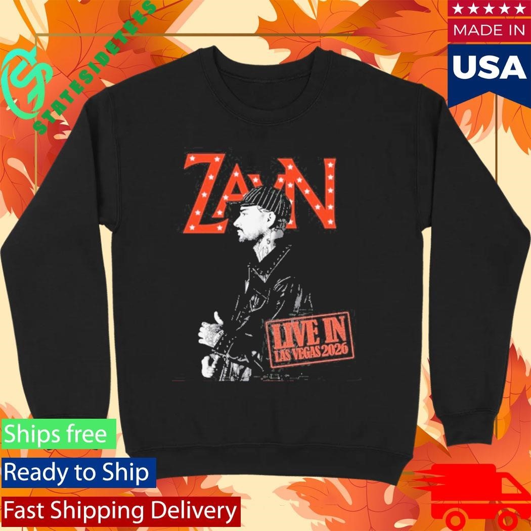 Zayn Vegas Red Logo Shirt Unisex , , , Long Sleeve Tee
