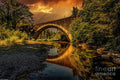 Benbow Bridge Print Unisex , , , Long Sleeve Tee