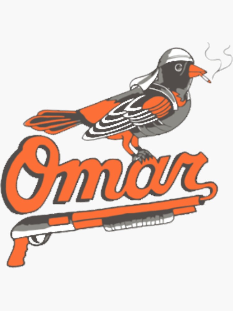 Omar The Wire Baltimore Oriole by MatiasHe1kkinen