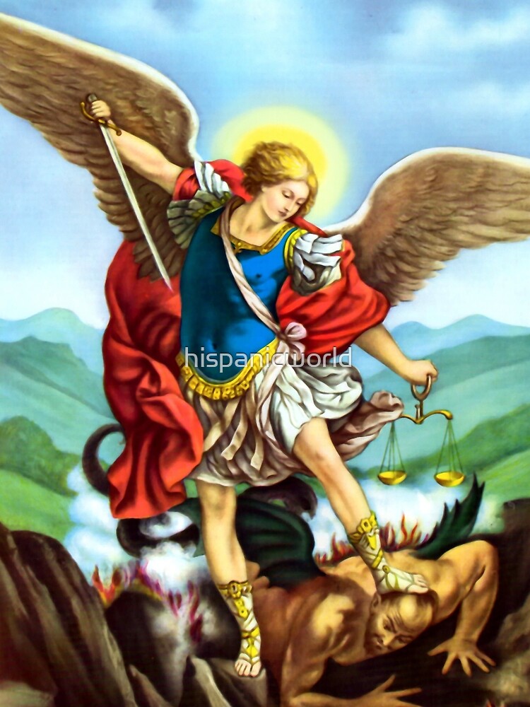 St Michael the Archangel Angel Catholic Saint by hispanicworld